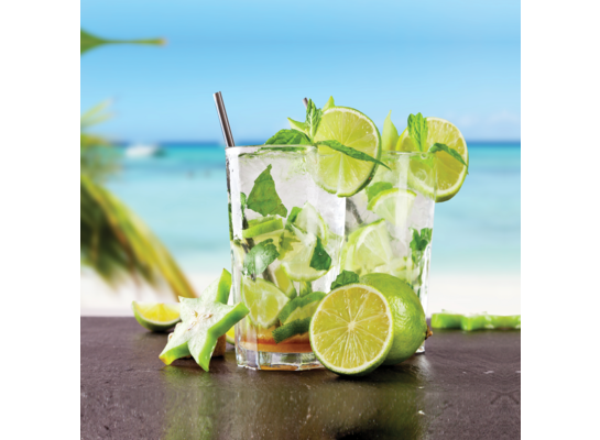 Obraz typu canvas 40 x 40 cm limonka