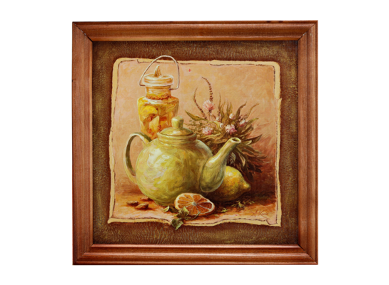 Reprodukcja - rama drewniana 20 x 20 cm