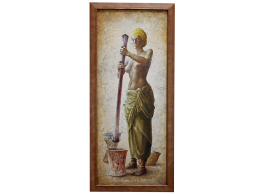 Reprodukcja - rama drewniana 20 x 50 cm