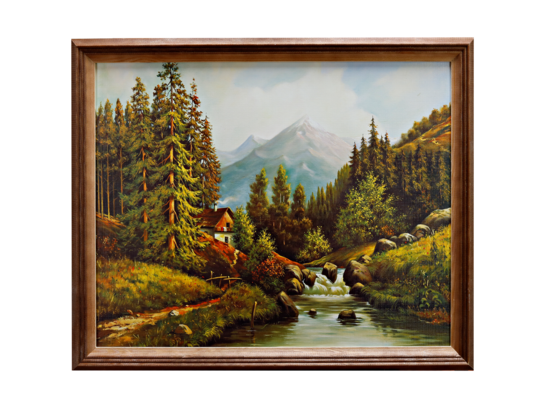 Reprodukcja - rama kasetonowa 30 x 40 cm