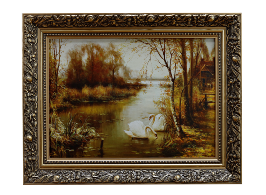 Reprodukcja - rama złota 40 x 50 cm