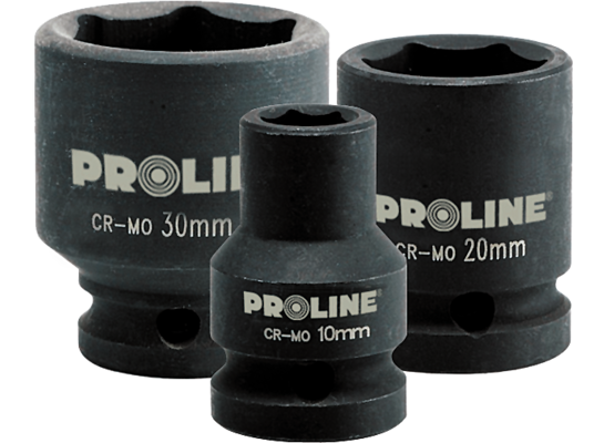 Nasadka udarowa 6-kątna CR-MO 1/2" 21 mm PROLINE