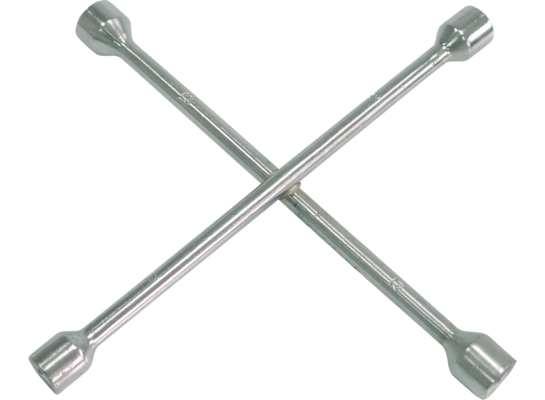 Klucz krzyżakowy 17 x 19 x 22 mm 13/16" chromowany