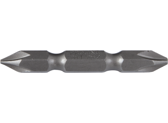 Końcówka 1/4" dwustronna PZ1/2 l=50 mm 10 sztuk PROLINE