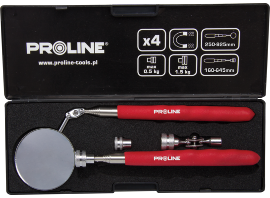 Zestaw inspekcyjny: chwytak i lusterko PROLINE