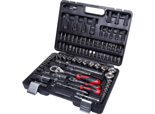 Zestaw nasadek i końcówek 1/2'' 1/4'' 4-32 mm 94 sztuki PROLINE