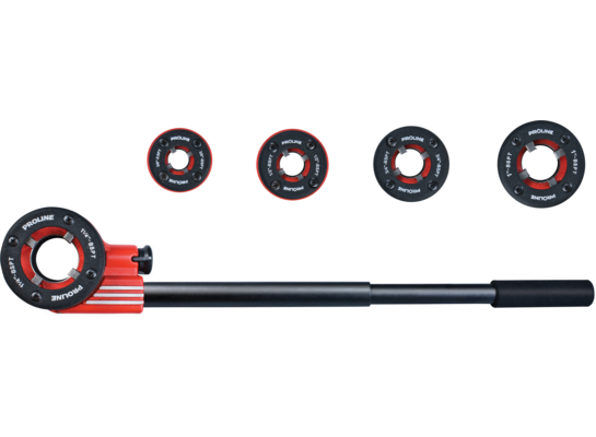 Zestaw gwintownic 1/2" 3/4" 1" 5/4" PROLINE