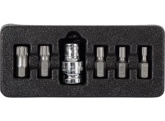 Zestaw końcówek spline M5-M12 6 sztuk S2 PROLINE