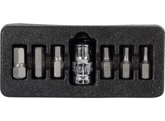 Zestaw końcówek HEX H4-H12 7 sztuk S2 PROLINE