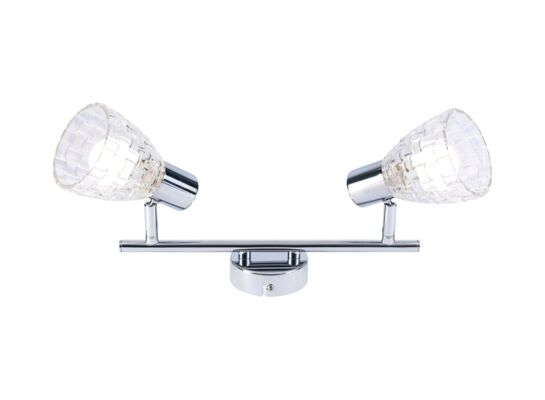 Listwa 2-płomienna Ricky chrom