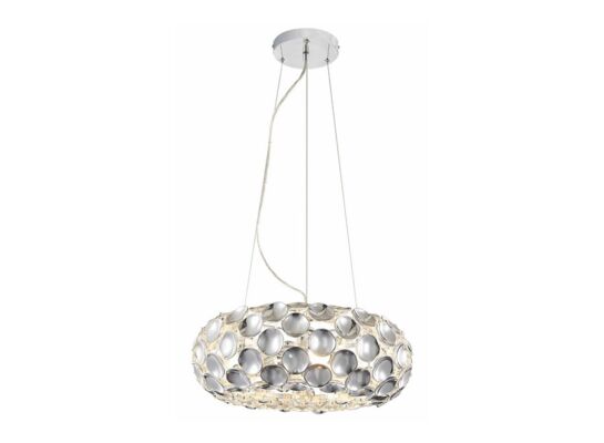 Lampa wisząca 3-płomienna Ontario chrom