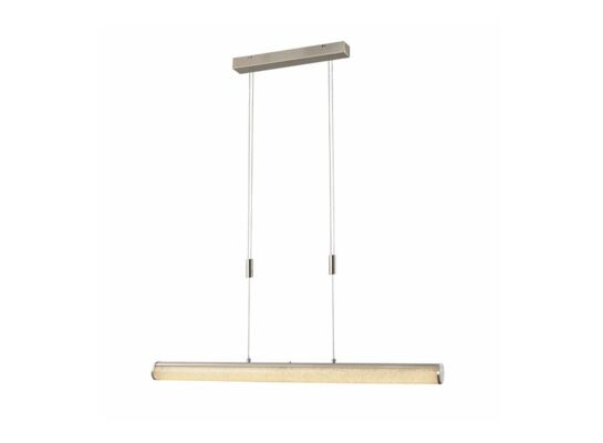 Lampa wisząca 1-płomienna Sonox nikiel mat