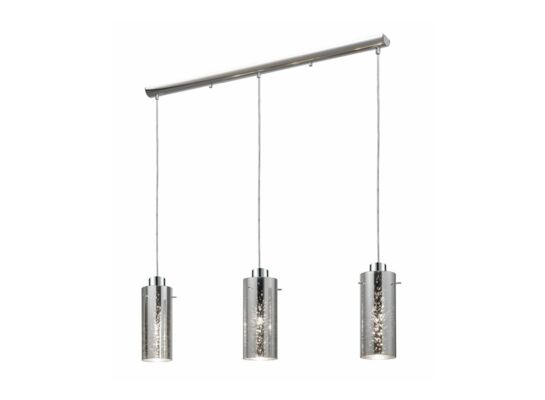 Lampa wisząca 3-płomienna Stellar chrom