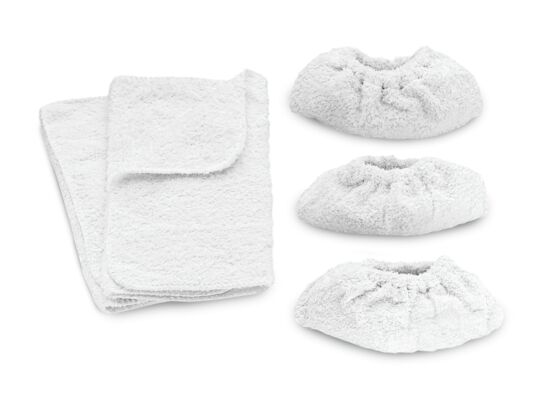 Zestaw ściereczek: 3 powłoczki Frotte, 2 ściereczki podłogowe 6.960-019.0 Kärcher