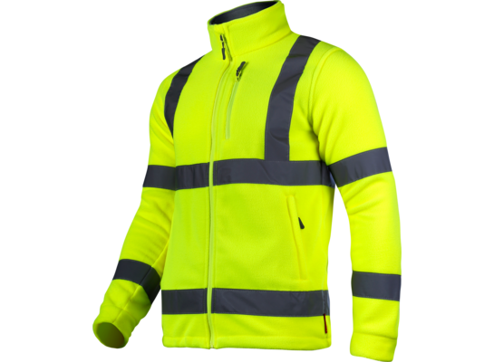 Bluza polarowa ostrzegawcza żółta "3XL" CE LAHTI PRO