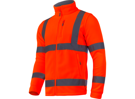 Bluza polarowa ostrzegawcza pomarańczowa "S" CE LAHTI PRO