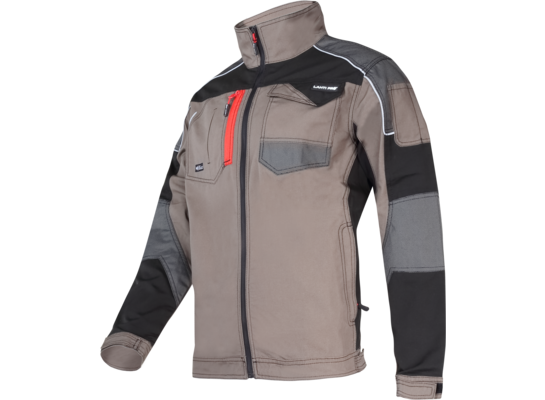 Bluza khaki-czarny ze wstawkami ze stretchu "XL" CE LAHTI PRO