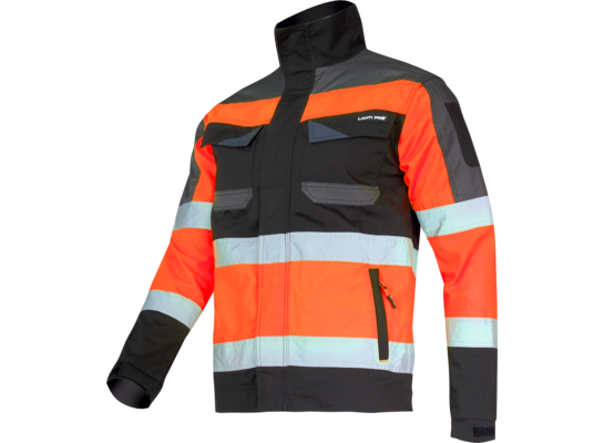 Kurtka ostrzegawcza czarno-pomarańczowa "L" CE LAHTI PRO