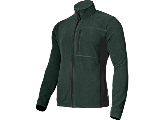 Bluza polarowa zielono-czarna "M" CE LAHTI PRO