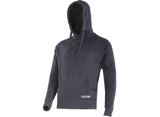 Bluza z kapturem czarna 320 g "L" CE LAHTI PRO