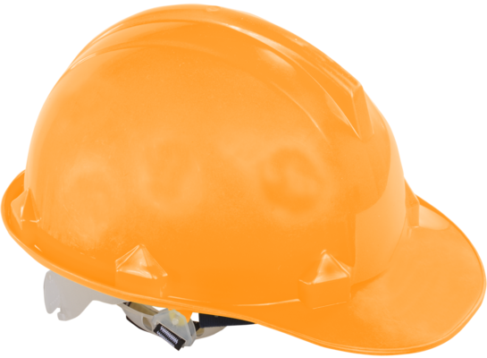 Hełm przemysłowy ochronny pomarańczowy kat. II CE LAHTI PRO