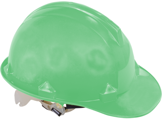 Hełm przemysłowy ochronny zielony kat. II CE LAHTI PRO
