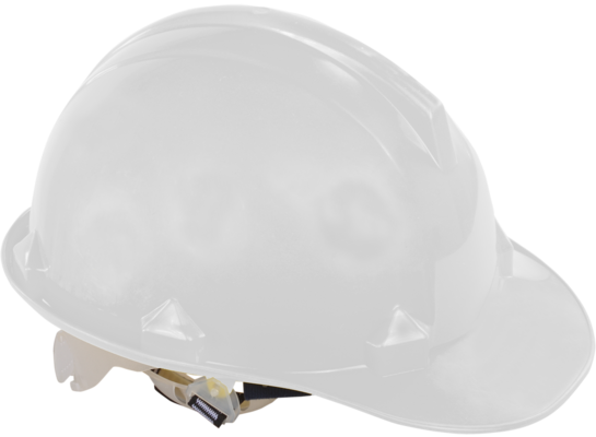 Hełm przemysłowy ochronny biały kat. II CE LAHTI PRO