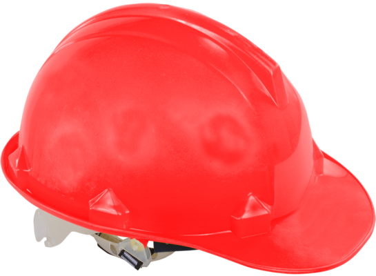 Hełm przemysłowy ochronny czerwony kat. II CE LAHTI PRO