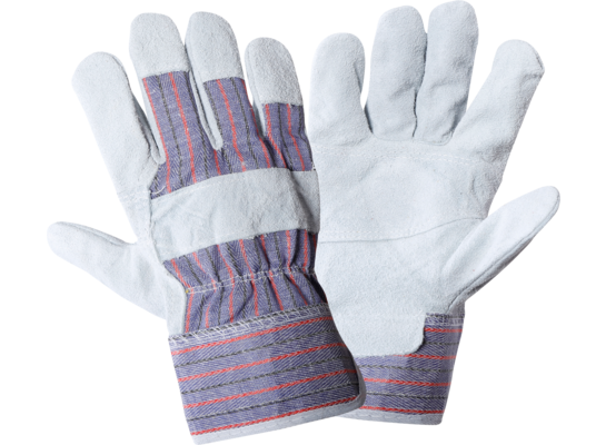 Rękawice ze skóry bydlęcej granatowe L270510P"10"CE LAHTI PRO