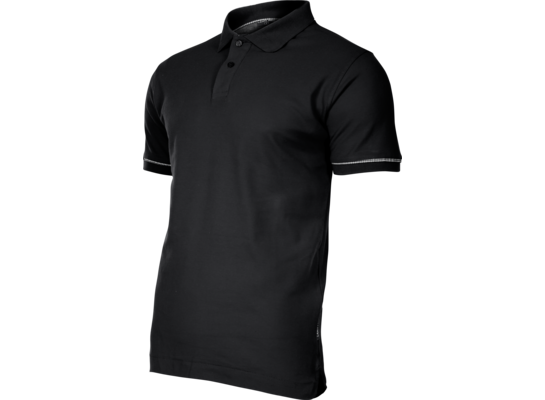 Koszulka polo 220g/m2 czarna "3XL" CE LAHTI PRO