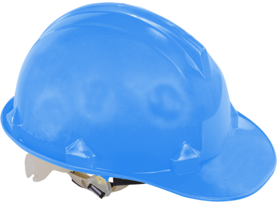Hełm przemysłowy ochronny niebieski kat. II CE LAHTI PRO