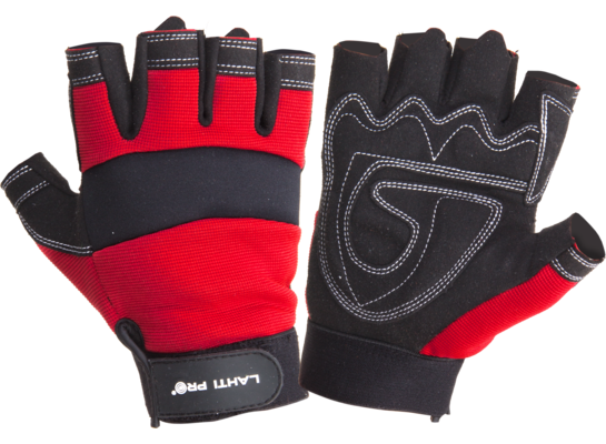 Rękawice warsztatowe bez palców L280611P "11" CE LAHTI PRO