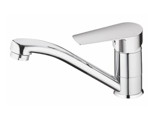 Bateria umywalkowa Polo Miló chrom długa wylewka