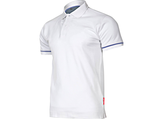 Koszulka polo 220g/m2 biała "3XL" CE LAHTI PRO
