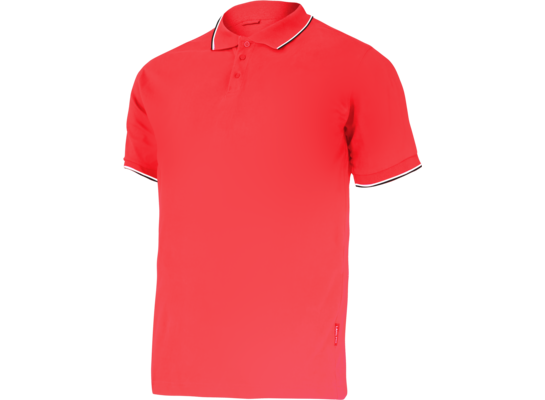 Koszulka polo 190g/m2 czerwona "3XL" CE LAHTI PRO