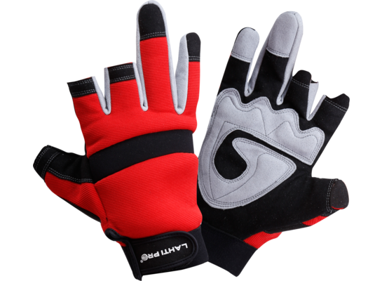 Rękawice warsztatowe bez 3 palców L281209P "9" CE LAHTI PRO