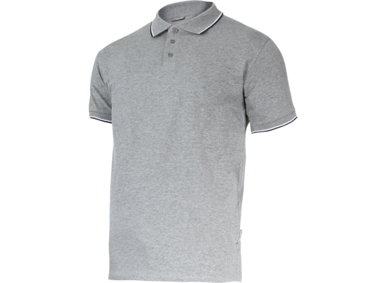 Koszulka polo 190g/m2 szara "S" CE LAHTI PRO