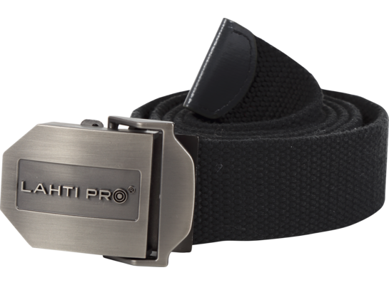 Pasek do spodni parciany czarny rozm. uniwersalny LAHTI PRO