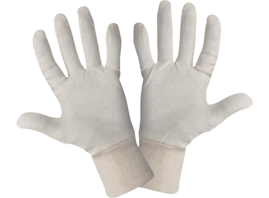 Rękawice bawełniane beżowe L290309P "9" CE LAHTI PRO
