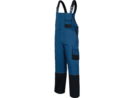 Ogrodniczki ocieplane niebieskie "S" CE LAHTI PRO