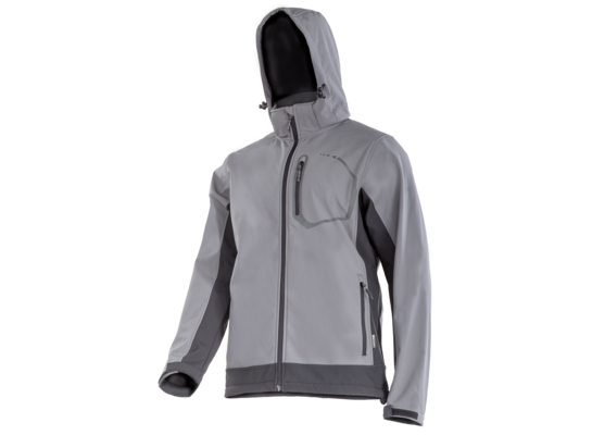 Kurtka softshell z kapturem szara rozm. M CE LAHTI PRO