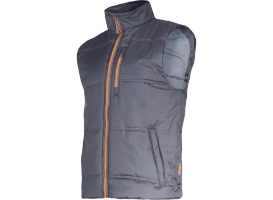 Bezrękawnik ocieplany szaro-pomarańczowy "L" CE LAHTI PRO