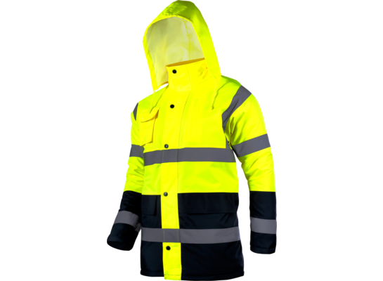 Kurtka ostrzegawcza ocieplana żółta "M" CE LAHTI PRO