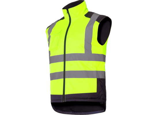 Kamizelka ostrzegawcza dwustronna żółta "L" CE LAHTI PRO