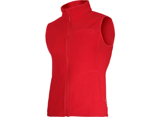 Kamizelka polarowa czerwona damska "2XL" CE LAHTI PRO