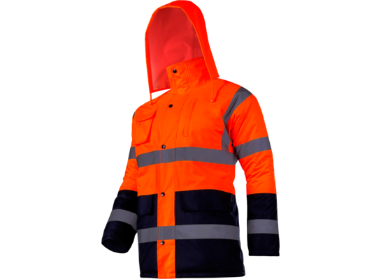 Kurtka ostrzegawcza ocieplana pomarańczowa "M" CE LAHTI PRO