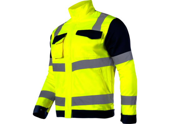 Kurtka ostrzegawcza żółta 'PREMIUM' "3XL" CE LAHTI PRO