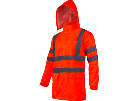 Kurtka ostrzegawcza przeciwdeszczowa pomarańczowa "XL" CE LAHTI PRO