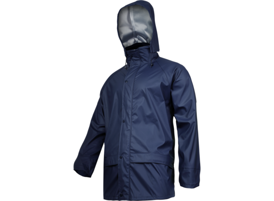 Kurtka przeciwdeszczowa PU granatowa "M" CE LAHTI PRO