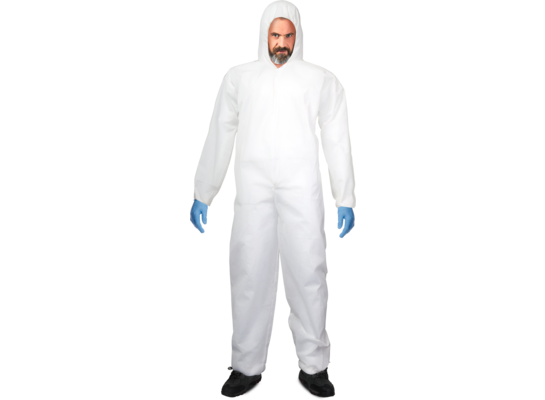 Kombinezon ochronny biały 50g/m2 "L" CE LAHTI PRO